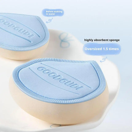 Marshmallow Air Cushion Puff Liquid Powder Foundation Applicator Wet Dry Dual Use Vegan Latex Free Makeup Sponge for Flawless