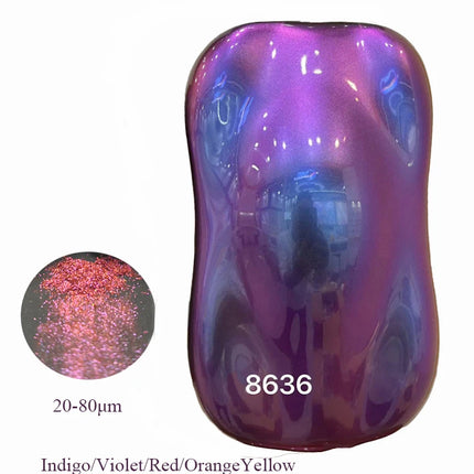30g Glitter Chameleon Pigment Powder Color Shift Cameleon for Car Change Color Painting DIY Resin Crafts Eyeshadow Makeup Nail