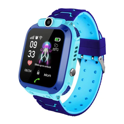 Lenovo 2026 New Kids 5G Smart Watch Sim Card Call SOS GPS Location Camera Waterproof Child Watch for Boys Girls Present