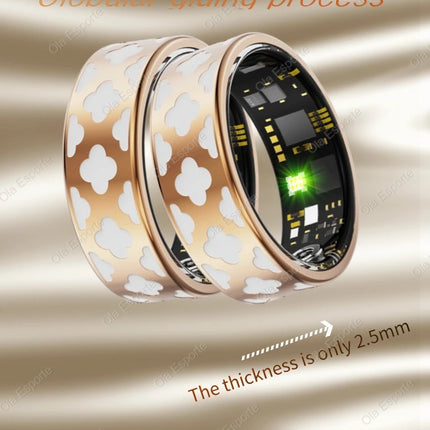 2026 New Smart Ring Women Heart Rate, Blood Oxygen, Blood Pressure and Sleep Monitoring, Smartring Men Multiple-sport Modes Ring