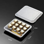 12pcs Gold Clip