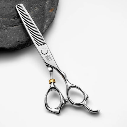 TITAN Professional Barber Tools Hair Scissor Cutting Thinning Hairdressing Shear 5.0/5.5/6.0/6.5 Inch Japan 440C Steel