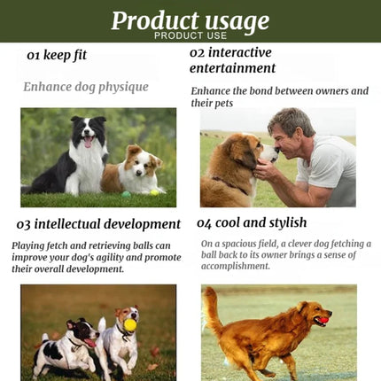 Pet Dog Toy Serving Gun Training Dog Throwing Ball Launcher Pet Outdoor Tennis Shooting Interactive Puzzle Toy