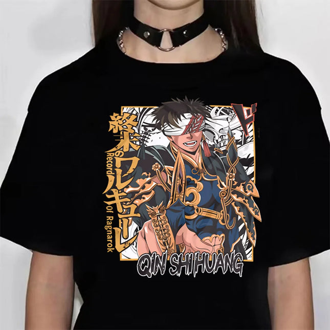 Anime Record of Ragnarok Print T Shirt Women Men Kawaii Buddha Kawaii Fashion Summer Casual T-Shirt