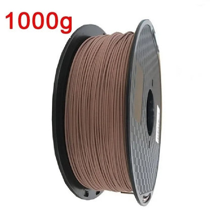 Wood Filament PLA 1.75mm 1kg/500g/250g/200g 3D Printer Filament Wood Powder PLA Light Walnut Oak Cherry Black Color High Speed