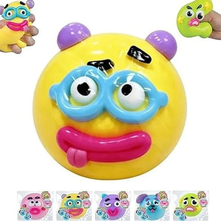 Curiosities Dog Face Swap Squishy Toy, Popular Smushers Squishy, Soft Moldable Cute Slow Rise Squeeze Toy,Relaxing Sensory Anxie
