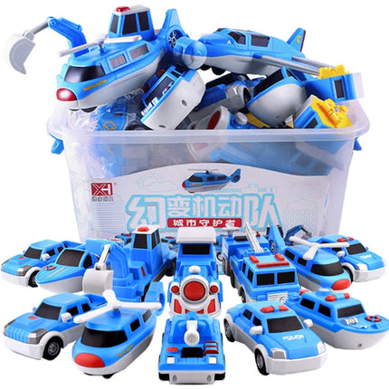 Magnetic Building Blocks Educational Toys For Children DIY Magic Train Truck Vehicle Plane Construction Engineering Excavator