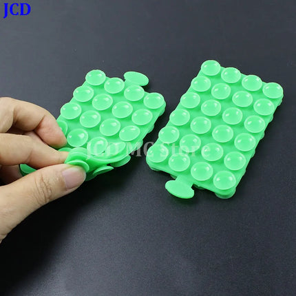 2Pcs 2025 new multifunctional silicone super strong double-sided suction cup wall anti slip and firm mobile phone lazy holder