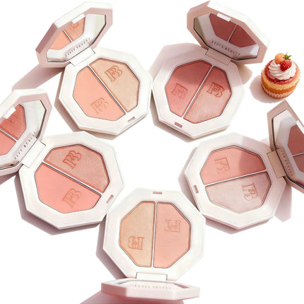 Fashion Makeup Highlight Contour Palette Matte Color Highlighter Brown 3D Nose Shadow Face Contouring Bronzer Brighten Powder