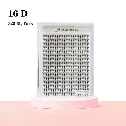JB Jeyelabeau 6D 10D 20D 30D Premade Volume Lashes Soft Big Fans Individual Faux Mink Russian Eyelashes Extensions Makeup Tools
