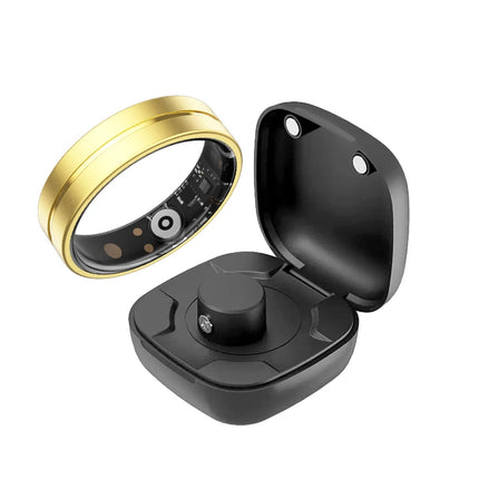 Smart Rings Health Monitor Sleep Sports Fitness Multiple Function Modes Tracking Heart Rate Blood Oxygen Ring 5ATM Waterproof