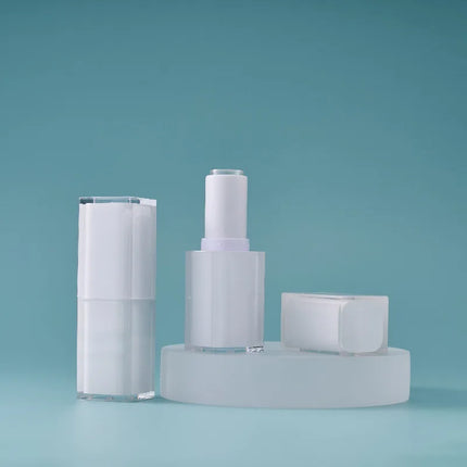 10/30/50pcs Empty Lipstick Tube Lip Balm Tube 12.1mm Square Snap-on Type Lipstick Tube Packaging Empty Cosmetic Container