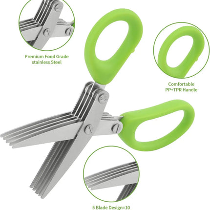 Stainless Steel Kitchen Scissors 3-5 Layer / Ciseaux Cuisine Inox