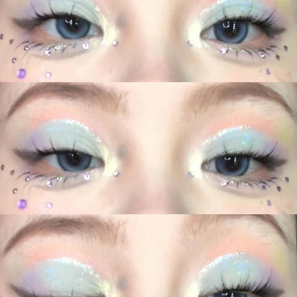 DIKALU 16 Color Eyeshadow Palette Professional Women Makeup Long-Lasting Pearly Shiny Pink Blue Green Eye Shadow Palette Glitter