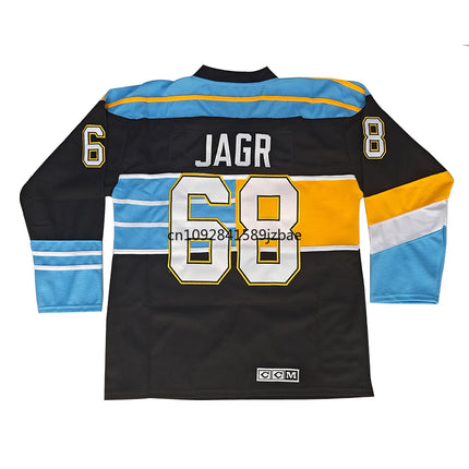 Jaromir Jagr Jersey American Pittsburgh Retro Ice Hockey Jerseys 66 Mario Lemieux Jersey All Stitched Sweater Us Mens Size M-3XL