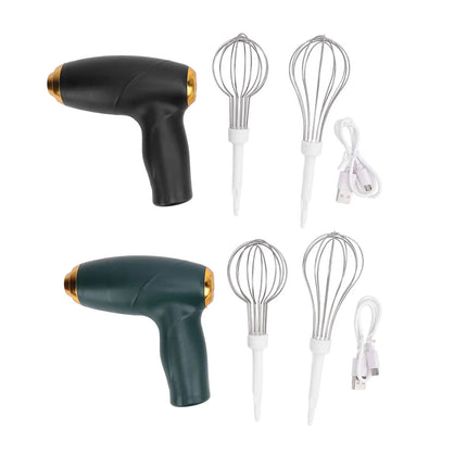 1 electric mixer, egg beater, double stick, 3-speed gun style cake cream mixer, batter mixer, food mixer