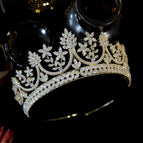 Gold-color / China Mainland / WHITE|Tiaras