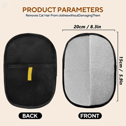 Pet Hair Remover Portable Washable Clothes Hair Dehairing Gloves Pet Cleaning Products Pet Accessories