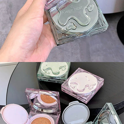 Gege Bear Moisturizing Air Cushion Cream Light Natural Clear Liquid Foundation Brightens Skin Tone Air Cushion BB Cream