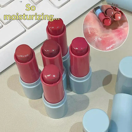 1Pc HERORANGE Blush Lipstick Multi Purpose Stick Hydrating Highlighting Brightening Korean Style Makeup Cosmetic