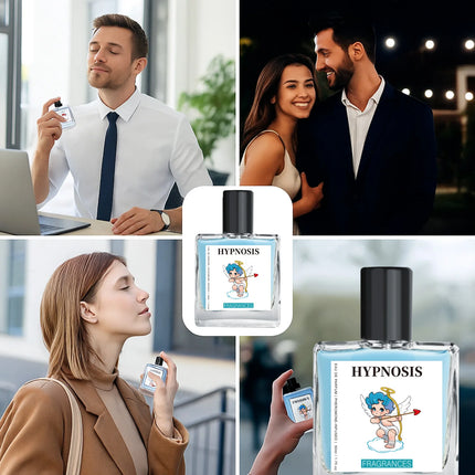 Cupid Perfume Phermone Infused Cologne for Man Long Lasting Fragrance Boost Confidence High Quality Men's Perfumes 50ML