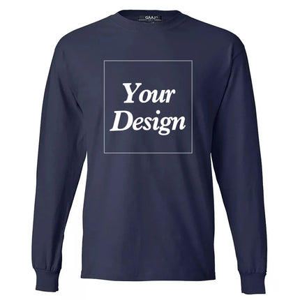 Custom T shirt Customized tshirt Personalized Tee Shirt Diy Print Your Photo Brand Logo Text Men Women 100% Cotton Premium Gift