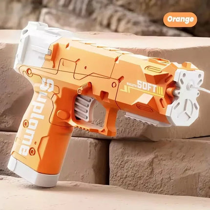 Portable Children Water Gun Manual Ice Burst Automatic Reloading Waterguns Summer Outdoor Pool Garden Fight Games Toys for Kids