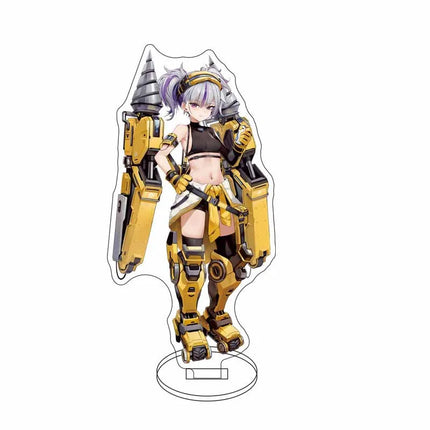 Anime Nikke Goddess Of Victory Figures Model Plate Sexy Girl Cute Girl Pattern Key Ring Acrylic Standing KeyChain for Women Men