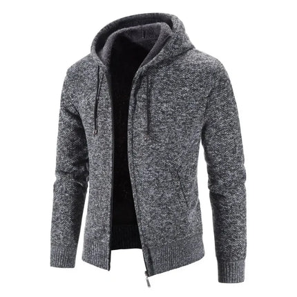 LEGIBLE 2025 Men's Sweaters Autumn Winter Wool Zipper Cardigan Sweaters Man Casual Knitwear Sweatercoat Male