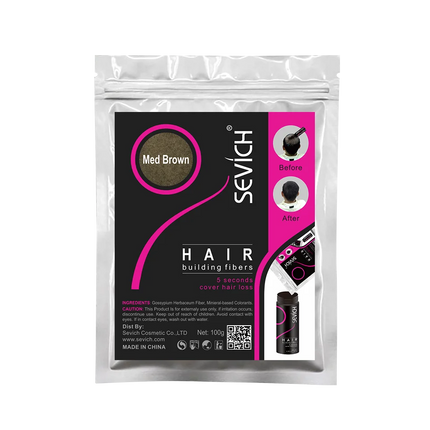 10 Color Keratin Hair Building Fiber Hair Loss Fiber Natural Hair Thickening Fibers Concealer Refill Anti Hair Loss Products