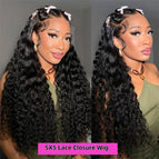 5x5 Deep Wave Wig / 250% / 16inches|United States