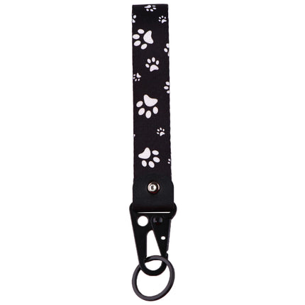 Lucky Cat Eagle Beak Keychain Motorcycles Girl Animation Short Lanyards Used in Phone Rope Badge Holder Accessories