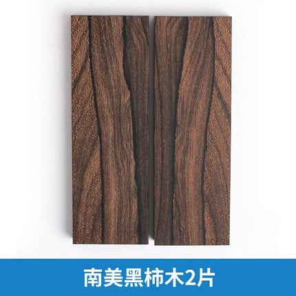 Bookmatched Natural Wood Knife Handle Scales Blanks Materials for Making 1 Pair
