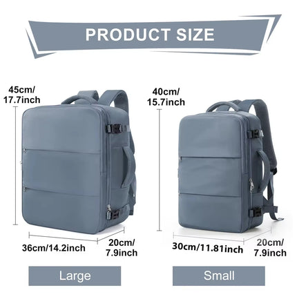 Ryanair 40x30x20 Travel Backpack Cabin Airplane Easyjet 45x36x20 Suitcases Waterproof Backpack Laptop Packbag Cabin Luggage Bag