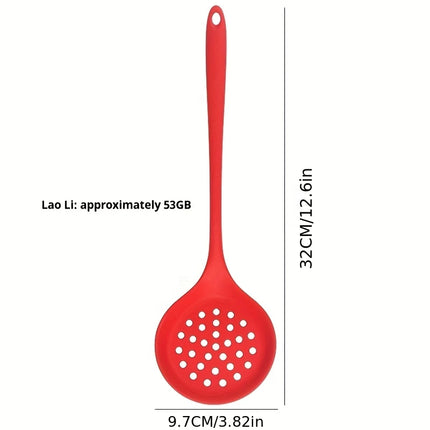 1/4/8pcs Non-Stick Pans Silicone Spatula Soup Ladle Slotted Spoon Cooking Tools for Kitchen Utensil