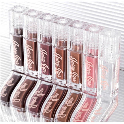Hydrating Crystal Lip Oil - Plumping & Moisturizing Gloss with Tinted Shades for All Skin Types