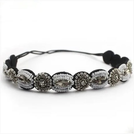 Women Rhinestones Headband New Fashion Crystal Cute Bride Hair Band Wedding Hair Accessories Party gift Jewelry A5064