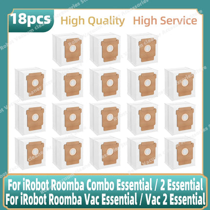 Compatible For iRobot Roomba 105 Combo, Roomba Combo Essential / 2 Essential  Main Side Brush Hepa Filter Mop Dust Bag Parts