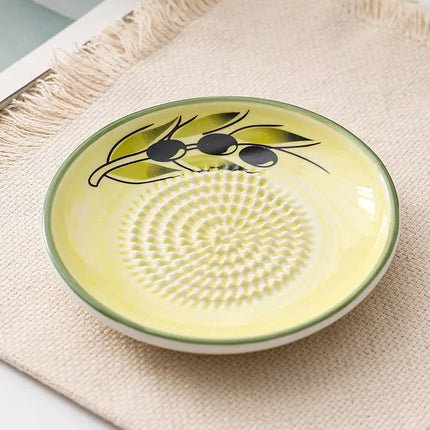 Ceramic Garlic Ginger Grater / Râpe Ail Gingembre Céramique