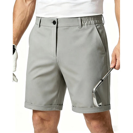 Men 100% Cotton Shorts Summer Business Homme Shorts Casual Fashion High Quality Male Shorts Social Office Short Pants Men