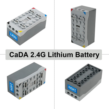 CaDA Technical L Motor Parts Upgrade Motor Remote Controller Car Model Power Building Blocks Mechanical Compatible with Legoeds