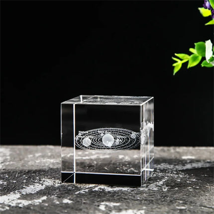 Creative 4cm Rain Clouds Raindrop Cloud Square Crystal Ornaments Heart Shape Home Office Decor Birthday Valentine's Day Gifts
