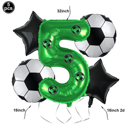 Soccer Theme Disposable Tableware Set Paper Plates Cups Napkins Tablecloth Boys Sports Football Birthday Party Decor Supplies