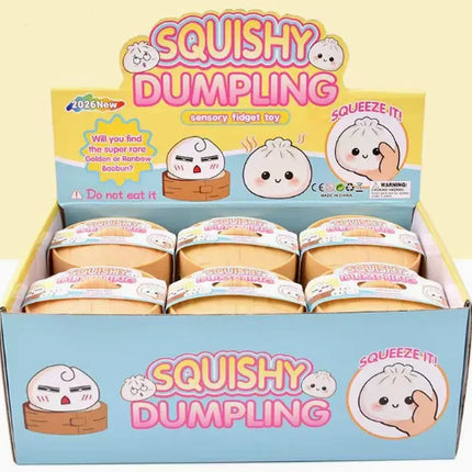 Simulation Flash Dumpling Pressure Ball Slow Rebound Soft Pinch Decompression Office Home Decorat Children Adults Birthday Gifts