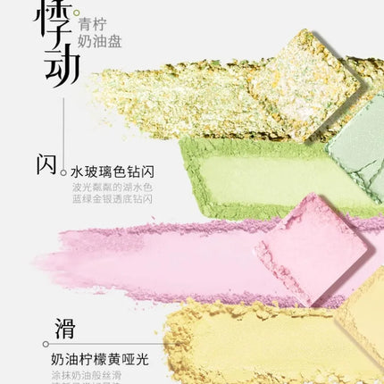 Chéeryep Makeup Eyeshadow Palette 16 Color Neutral Eye Shadow Plate Make Up Earth Color Matte Glitter Vegan,Cruelty-free