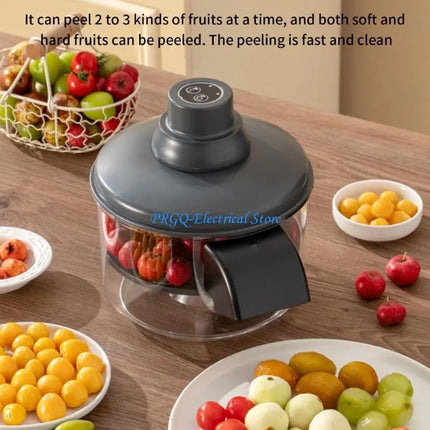 N0PF High Speed Fruit Peeling Machine 50W Motorized Tool Suitable for Garlic Grape Compact Kitchen Appliance Rustproof