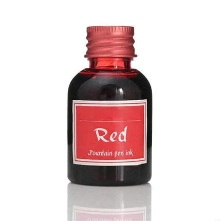 10 Colors 1 Bottle Pure Colorful 30ml Fountain Pen Ink For Refilling Inks Stationery School Office Supplies Drop Shipping