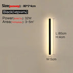 Black  L80cm / neutral light(4000K)