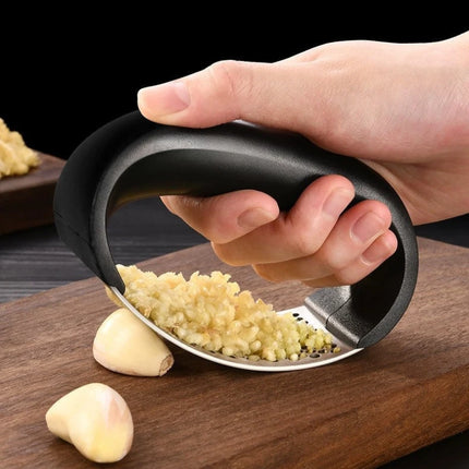 Stainless Steel Garlic Press Kitchen Rocker Metal Garlic Mincer Fruit Vegetable Tools Kitchen Accessories Gadget