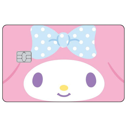 Cute Kitty Matte Sticker Kawaii Anime Credit Card Stickers for VISA MasterCard Bank Debit Card and Other IC Cards Decoration